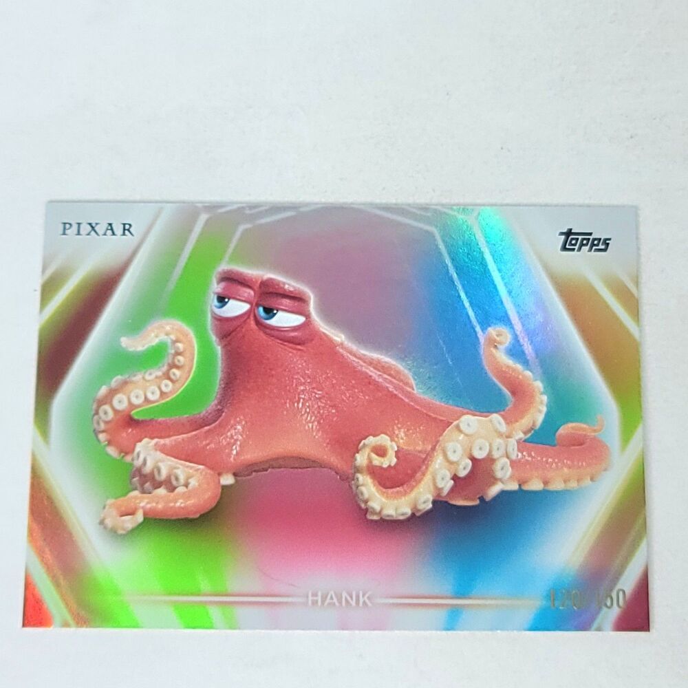 Hank Topps 2026 Disney Neon Holo Parallel Refractor Limited 120/150